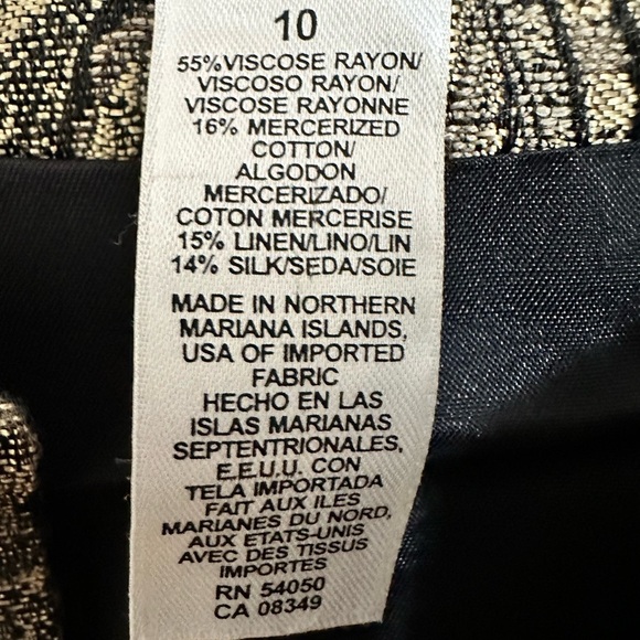 Jones New York Paisley Jacket - Picture 3 of 3